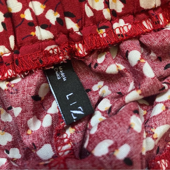 Floral Paper Bag Shorts with Belt - Picture 6 of 6